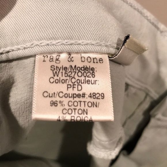 ⭐️ HP RAG & BONE Mint Green Ankle Jeans - Picture 8 of 9